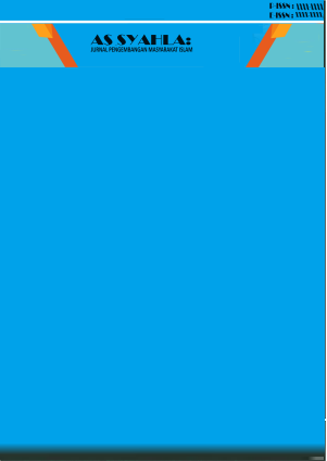 					View Vol. 3 No. 1 (2026): As Syahla: Jurnal Pengembangan Masyarakat Islam
				
